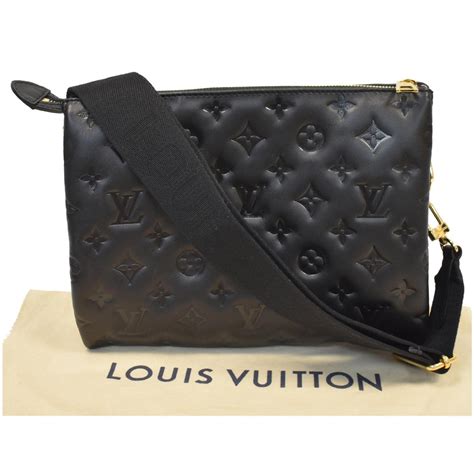 louis vuitton leather bag men|Louis Vuitton embossed leather bag.